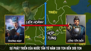 Trương Nghi dùng Liên Hoành phá Hợp Tung  ||  Trương Nghi và Tư Mã Thác thôn tính đất Ba, Thục