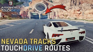 ASPHALT 9: LEGENDS - Nevada Tracks - Best Touchdrive Routes