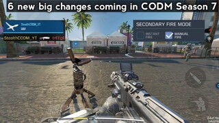 6 new big changes coming in CODM Season 7 (2023)