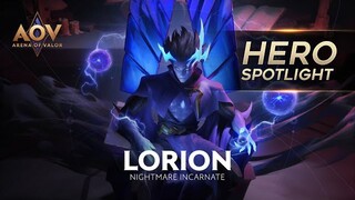 Lorion Hero Spotlight - Garena AOV (Arena of Valor)