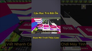 Anh Đen Xì Xì Troll Game Khiến Thầy Giáo Bất Lực - Tập 135 🤣 #shorts