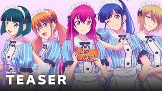 The Café Terrace and Its Goddesses Season 2 - Official Announcement Teaser