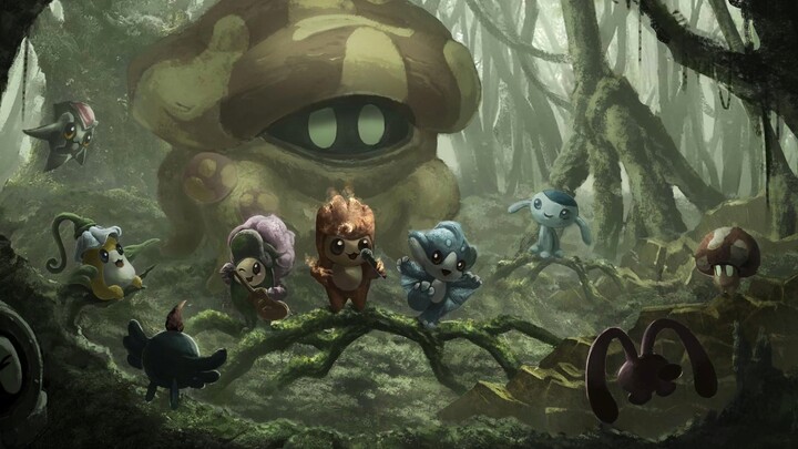 【Ilustrasi Digital】Sailuo – Pesta Monster Jamur