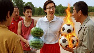 สุดเหลือเชื่อ! มีอะไรซ่อนอยู่ในกางเกงขาสั้นได้บ้าง? AI สร้างหนัง Shaolin Soccer สุดฮา