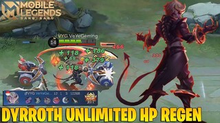 HABIS DI BUFF ANAK SETAN INI MAKIN SERAM! HP REGEN NYA JADI GAK NGOTAK! MOBILE LEGENDS