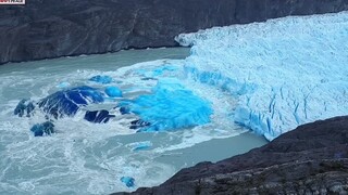 The Collapse Process of the Moreno Glacier in Argentina