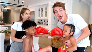 BEN AND I BECOME PARENTS FOR A DAY!!