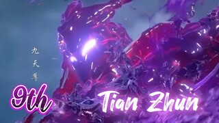 BTTH || S07 || BATTLE BEGINS || FALLING ⭐ PAVILION 🆚 HALL OF SOULS || 9TH TIAN ZHUN ||