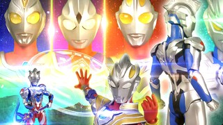 Ultraman Zeta Gamma Infinite Brawl vs. Ultraman Tiga 5 Monsters SHF Ultraman Stop Motion Animation (