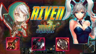 Riven Jungle _ Fast Q _ Gank - Kill _ Cách chơi và lên đồ _ Liên Minh Huyền Thoại