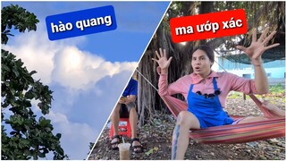 👻 Ma 9: Cát Thy đang kể chuyện ma thì hình ảnh Phật xuất hiện trên bầu trời | Chuyện ma DIVA Cát Thy