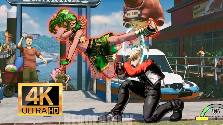 【4K】Rock vs. Precilla – Developer Battle: Fatal Fury: The King of Fighters