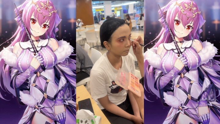 Tutorial pemakaian eyeshadow untuk cosplayer