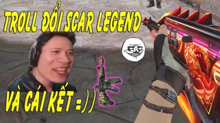 Cầm Scar Legend 3* troll đổi súng và Cái kết tuyệt zọng =)) Truy Kích VN