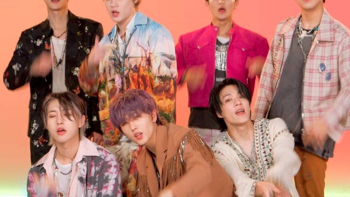 Tarian estafet NCT DREAM dari lagu "Hot Sauce"
