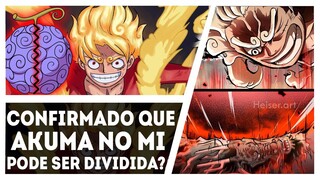 O DESTINO DE KAIDO E BIG MOM EXPLICADO- COMO PODER DE UMA FRUTA SMILE PODE SER DIVIDA?ONE PIECE 1050