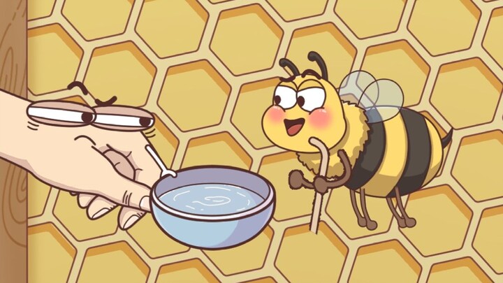 Why do we feed bees white sugar?