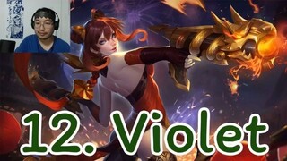 ROV  - 12 ฮีโร่สุดเด่น ในงานแข่ง Throne of Glory