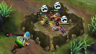 GROCK .... BEST GLOBAL TROLL - Mobile Legends Funny Fails and WTF Moments!