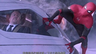 蜘蛛侠:我把你当经纪人你却想当我爹，哈皮:你负战斗，我负责梅姨！