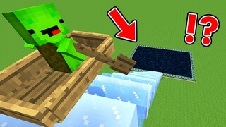 Minecraft Boat Water Slide 1