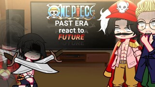 PAST ERA react to FUTURE👒||🇺🇸&🇧🇷||GACHA ONE PIECE🏴‍☠️