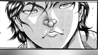 Baki Comics 02: Baki fights Mike Tyson and knocks his opponent down with one kick!