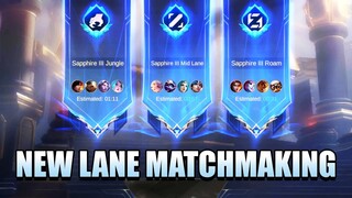 NEW LANE MATCHMAKING FOR SOLO QUEUE PLAYERS - A WHOLE NEW RANK MODE