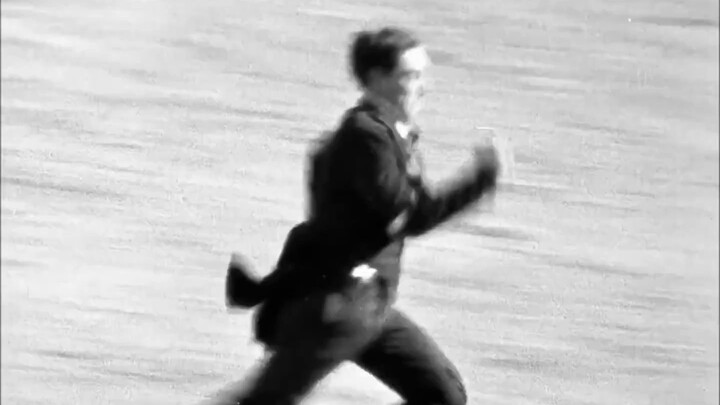 Buster Keaton's "Seven Chances" – Exciting Clip