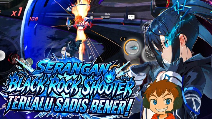 SERANGAN BLACK ROCK SHOOTER TERLALU SADIS BENER! - Starward Mecha Girls