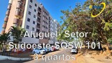 ALUGUEL- Apto Setor Sudoeste- SQSW101- 89m2 – #brasilia #corretor #corretordf #imoveis #aluguel #df