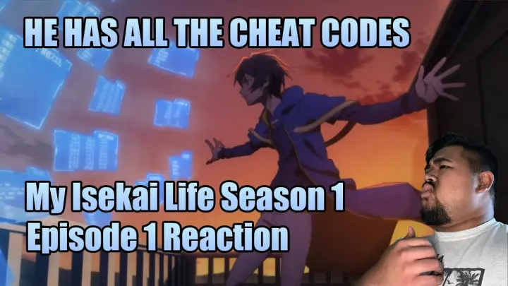 My Isekai Life Episode 1 Reaction | HE HAS ALL THE CHEATS!