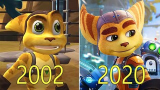 Evolution of Ratchet & Clank Games 2002-2020