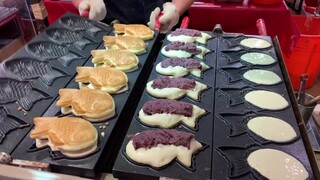 MÓN ĂN ĐƯỜNG PHỐ NGON NHẤT NĂM 2019 JAPAN . Bánh khoai bột Đậu Đỏ Thấy Mà Thèm / Japan Street food