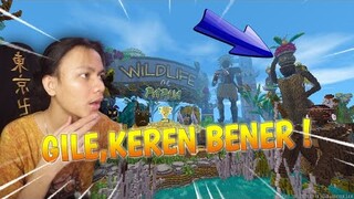 WAH INI BUILDER YANG SETARA AZREALON DI GAME INI ? 😱Keren bener map tema PAPUA ini...