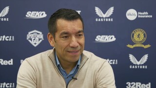 Giovanni van Bronckhorst reacts to Braga draw in Europa League