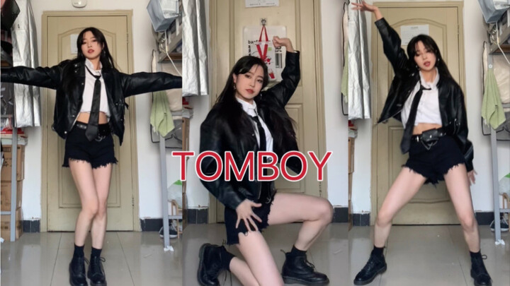เธอคือรุ่นพี่สาวสวยของคุณหรือเปล่า｜เต้นลอกเลียนในหอพัก (G)I-DLE เพลงใหม่ TOMBOY