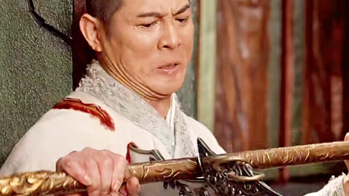 Pemuda menggunakan Tongkat Emas untuk menyelamatkan Sun Wukong