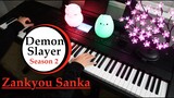 Demon Slayer: Kimetsu no Yaiba Season 2 OP - Zankyosanka (Piano)