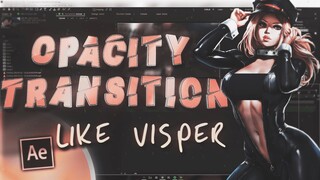 *Opacity Transition* Like Visper | After Effects Advanced AMV Tutorial