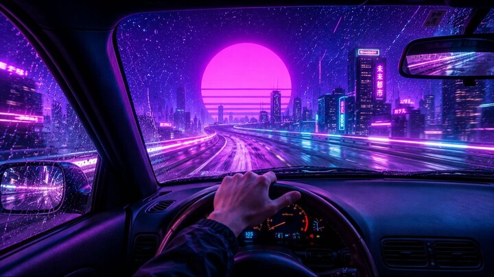 NEON NA ESTRADA 🌃🚗 | Synthwave para Viajar Pela Noite