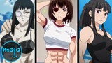 Top 10 Ripped Anime Girls