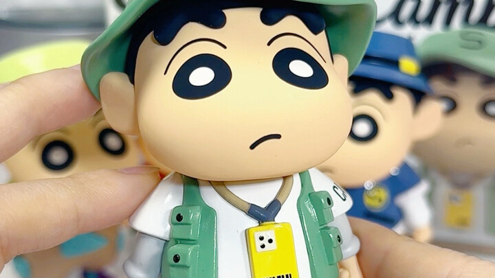 Today on our camping trip, we ran into a Crayon Shin-chan cosplay! ~