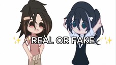 ✨🪄REAL OR FAKE 🪄✨