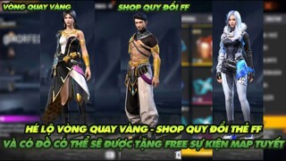 FREE FIRE | HÉ LỘ VỀ VÒNG QUAY VÀNG - SHOP QUY ĐỔI THẺ FF - VÀ ĐỒ FREE SỰ KIỆN OB31