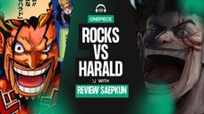 PERSETERUAN ANTARA HARALD DAN ROCKS | ONE PIECE