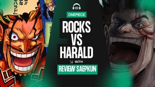 PERSETERUAN ANTARA HARALD DAN ROCKS | ONE PIECE