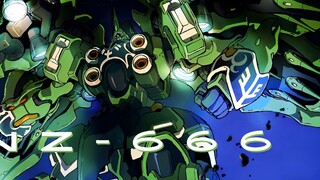 [Gundam/Mixed Cut/High Burning] The oppressive feeling of the Kshatriya Green Pepper comes from the 