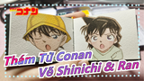 [Thám Tử Conan/Vẽ tranh màu nước] Shinichi & Ran đi mẫu giáo (Quá trình tô màu)