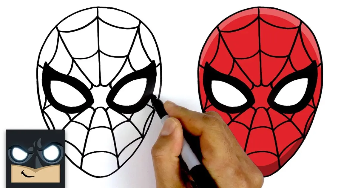 How To Draw Spider-Man | Step By Step Tutorial - Bilibili